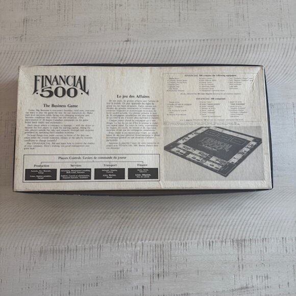 Vintage 1981 Waddingtons Financial 500 (French/English) - Picture 12 of 12